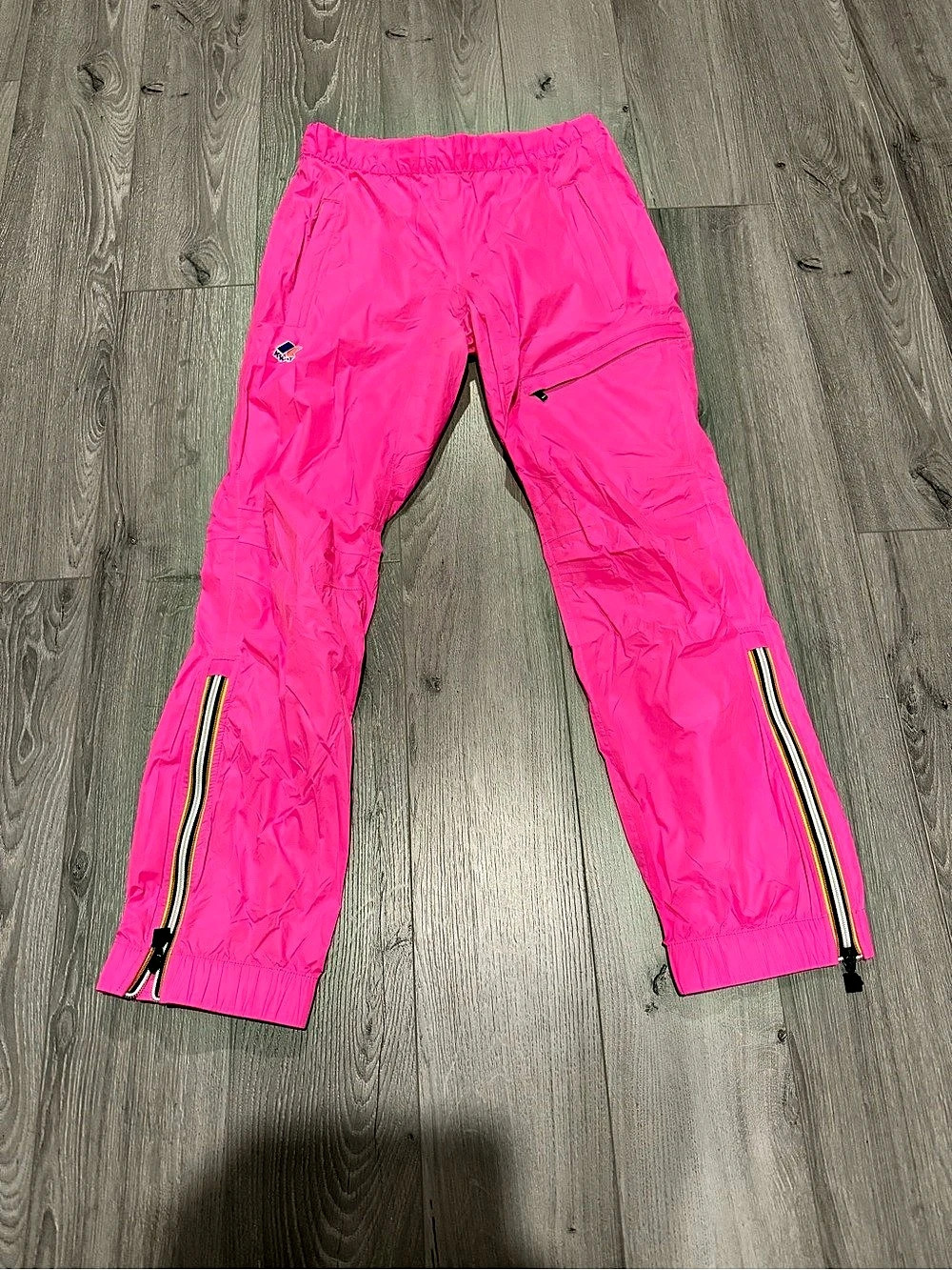 K-Way Le Vrai 3.0 Nylon Track Pants Pink Size XS